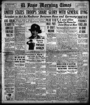 El Paso Morning Times (El Paso, Tex.), Vol. 38TH YEAR, Ed. 1, Friday, November 30, 1917