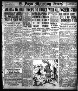 El Paso Morning Times (El Paso, Tex.), Vol. 38TH YEAR, Ed. 1, Thursday, January 3, 1918