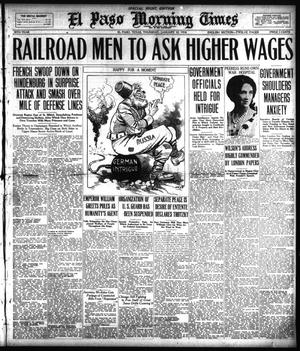 El Paso Morning Times (El Paso, Tex.), Vol. 38TH YEAR, Ed. 2, Thursday, January 10, 1918