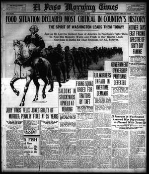 El Paso Morning Times (El Paso, Tex.), Vol. 38TH YEAR, Ed. 1, Friday, February 22, 1918