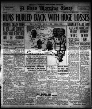 El Paso Morning Times (El Paso, Tex.), Vol. 38TH YEAR, Ed. 2, Thursday, March 28, 1918