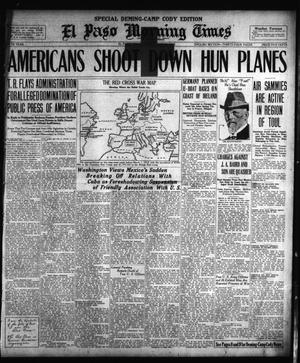 El Paso Morning Times (El Paso, Tex.), Vol. 38TH YEAR, Ed. 2, Sunday, May 26, 1918