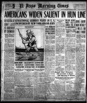 El Paso Morning Times (El Paso, Tex.), Vol. 38TH YEAR, Ed. 1, Saturday, June 8, 1918