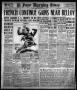 Thumbnail image of item number 1 in: 'El Paso Morning Times (El Paso, Tex.), Vol. 38TH YEAR, Ed. 1, Thursday, June 13, 1918'.