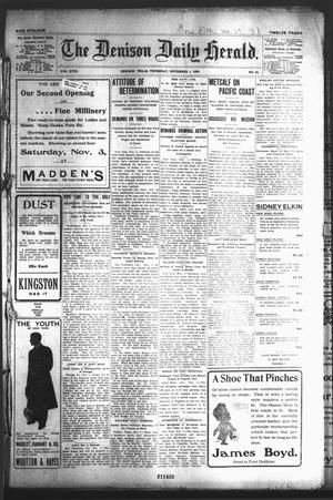 The Denison Daily Herald. (Denison, Tex.), Vol. 18, No. 94, Ed. 1 Thursday, November 1, 1906