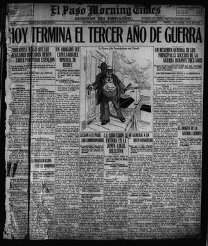 El Paso Morning Times (El Paso, Tex.), Vol. 36TH YEAR, Ed. 1, Tuesday, July 31, 1917