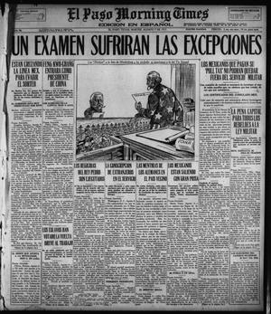 El Paso Morning Times (El Paso, Tex.), Vol. 36TH YEAR, Ed. 1, Tuesday, August 7, 1917