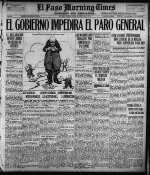 El Paso Morning Times (El Paso, Tex.), Vol. 36TH YEAR, Ed. 1, Monday, August 20, 1917