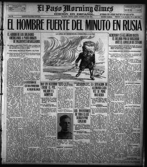 El Paso Morning Times (El Paso, Tex.), Vol. 36TH YEAR, Ed. 1, Monday, August 27, 1917
