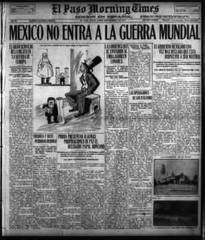 El Paso Morning Times (El Paso, Tex.), Vol. 36TH YEAR, Ed. 1, Monday, September 3, 1917