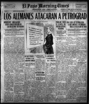 El Paso Morning Times (El Paso, Tex.), Vol. 38TH YEAR, Ed. 1, Friday, September 7, 1917