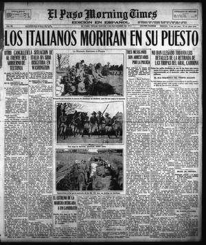 El Paso Morning Times (El Paso, Tex.), Vol. 38TH YEAR, Ed. 1, Thursday, November 1, 1917