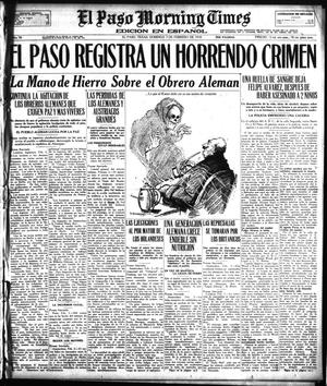 El Paso Morning Times (El Paso, Tex.), Vol. 38TH YEAR, Ed. 1, Sunday, February 3, 1918
