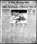 Thumbnail image of item number 1 in: 'El Paso Morning Times (El Paso, Tex.), Vol. 38TH YEAR, Ed. 1, Thursday, May 23, 1918'.