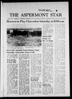 Primary view of object titled 'The Aspermont Star (Aspermont, Tex.), Vol. 70, No. 27, Ed. 1 Thursday, February 29, 1968'.