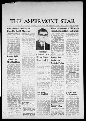 The Aspermont Star (Aspermont, Tex.), Vol. 70, No. 45, Ed. 1 Thursday, July 4, 1968