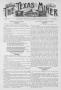 Thumbnail image of item number 1 in: 'The Texas Miner, Volume 1, Number 15, April 28, 1894'.