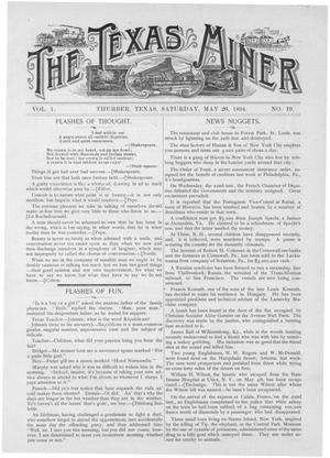The Texas Miner, Volume 1, Number 19, May 26, 1894