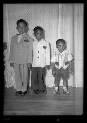 [Photograph of Three Young Boys]