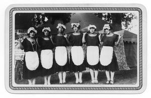 [Six Women Dressed as Maids]