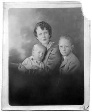 Portrait of Mother and Sons