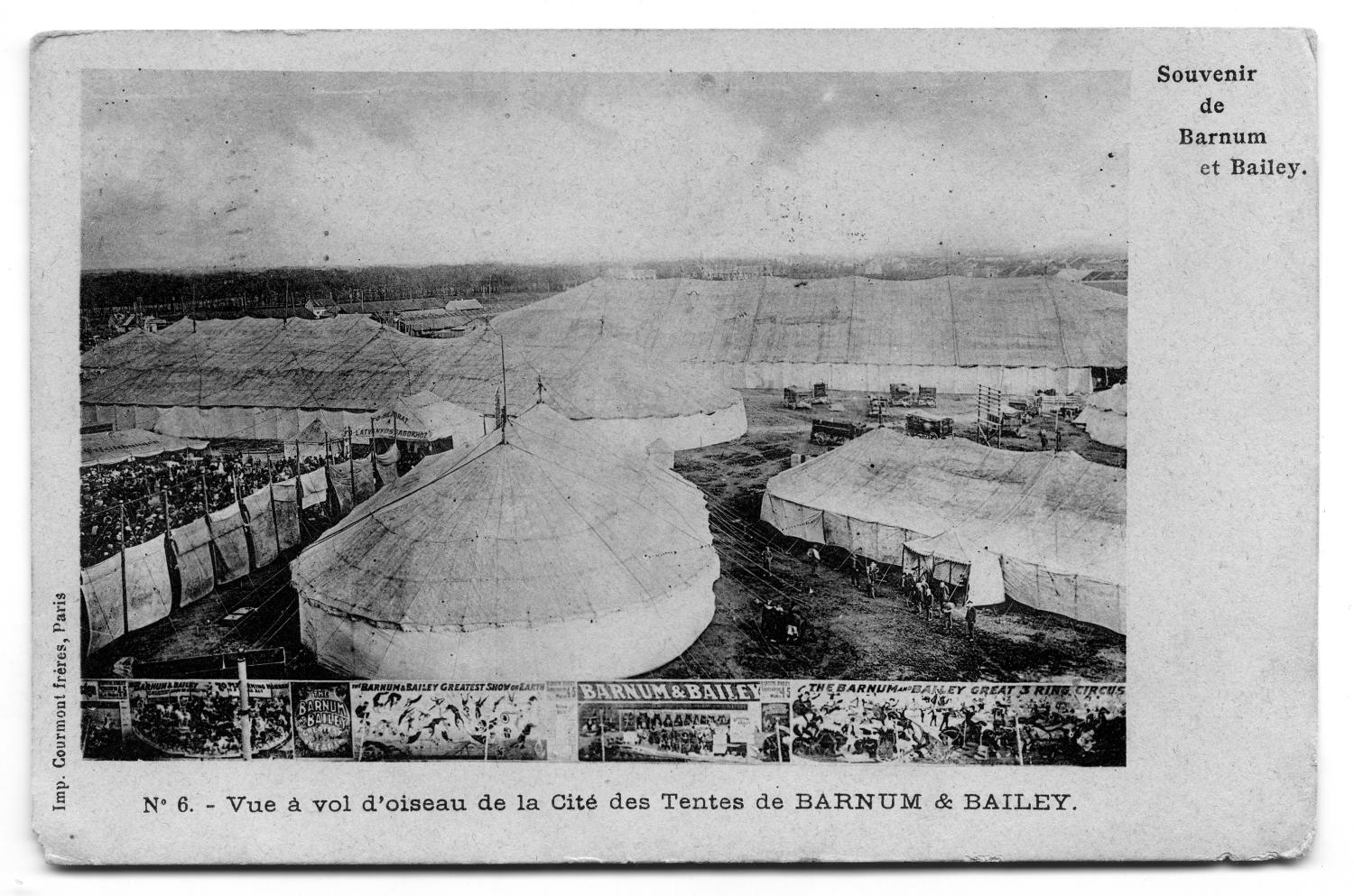 Barnum And Bailey French Postcard The Portal To Texas History