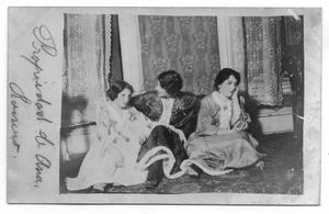 Three Women in Asian Dress