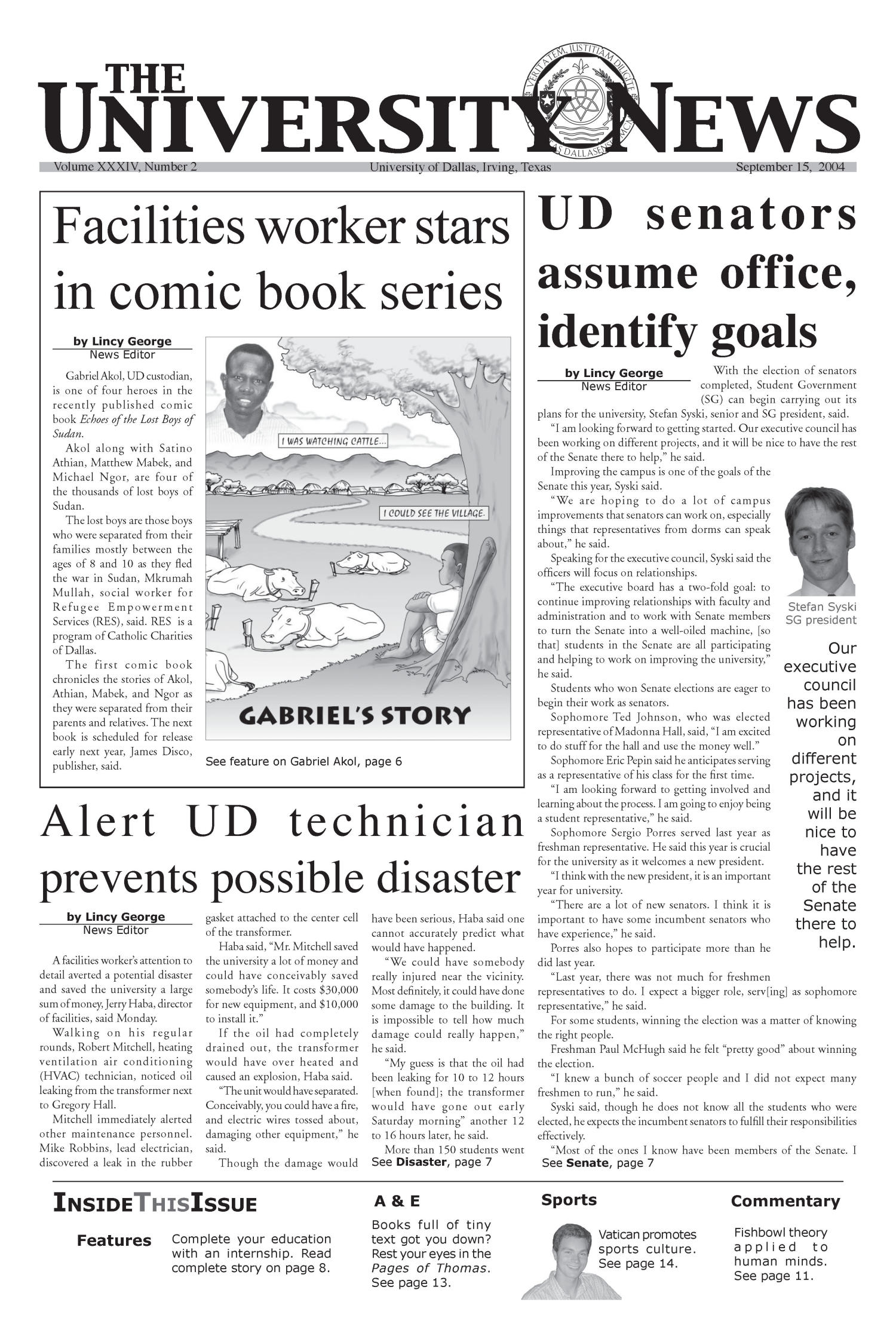 University of Dallas Bulletin, 2003-2004 by University of Dallas - Issuu