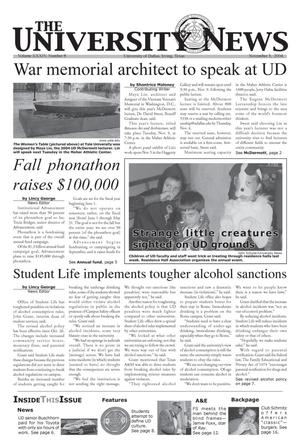 The University News (Irving, Tex.), Vol. 34, No. 8, Ed. 1 Wednesday, November 3, 2004