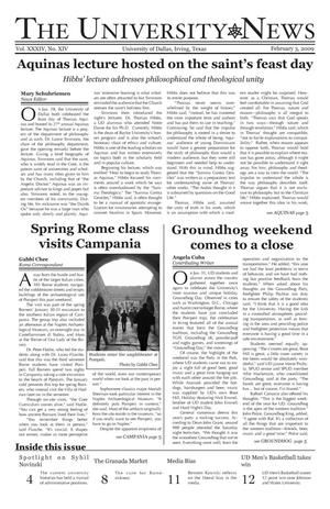 Primary view of object titled 'The University News (Irving, Tex.), Vol. 34, No. 14, Ed. 1 Tuesday, February 3, 2009'.