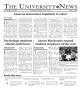 Thumbnail image of item number 1 in: 'The University News (Irving, Tex.), Vol. 34, No. 21, Ed. 1 Tuesday, April 7, 2009'.