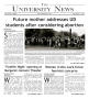Newspaper: The University News (Irving, Tex.), Vol. 37, No. 8, Ed. 1 Tuesday, No…