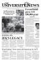 Newspaper: The University News (Irving, Tex.), Vol. 33, No. 3, Ed. 1 Wednesday, …