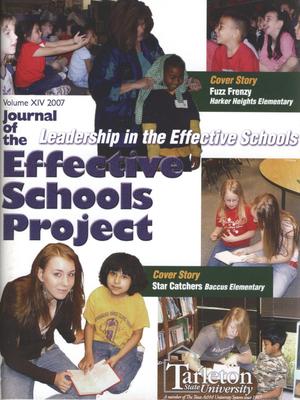Primary view of object titled 'Journal of the Effective Schools Project, Volume 14, 2007'.