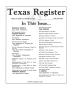 Thumbnail image of item number 1 in: 'Texas Register, Volume 15, Number 87, Pages 6631-6695, November 20, 1990'.