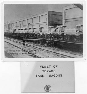 Primary view of object titled '[Fleet of Wagons]'.