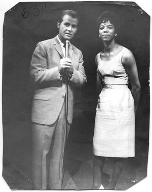 [Photograph of Barbara Lynn and Dick Clark]
