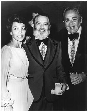 [Photograph of Bill Hall with Two People]