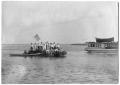 Photograph: [Photograph of Men Celebrating on a Small Island, 1899]