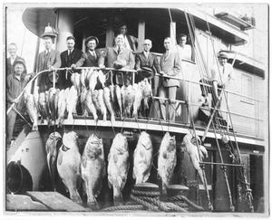 [Photograph of Men on a Fishing Boat]