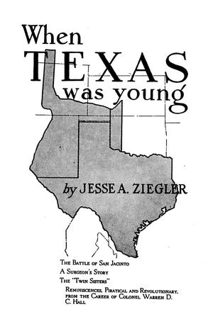 Primary view of object titled 'When Texas was young'.