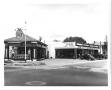 Photograph: [Gulf Gas Station with Tire and Service Station]