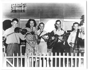 [Photograph of Harry Choates and Band]