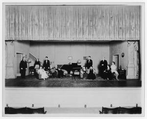 Primary view of object titled '[Actors on Stage]'.