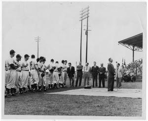 Primary view of object titled '[Opening Day at Seahawk Stadium]'.