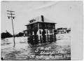 Photograph: [House in Flood Waters]
