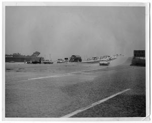 Primary view of object titled '[Road in the Rain]'.