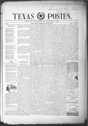 Texas Posten (Austin, Tex.), Vol. 1, No. 44, Ed. 1 Friday, February 12, 1897