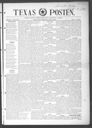 Texas Posten (Austin, Tex.), Vol. 2, No. 45, Ed. 1 Friday, February 4, 1898