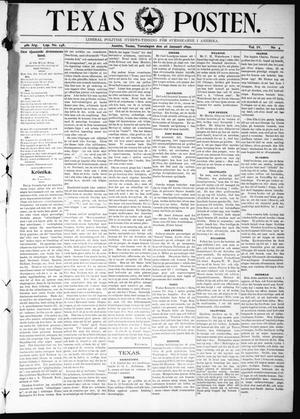 Texas Posten (Austin, Tex.), Vol. 4, No. 4, Ed. 1 Thursday, January 26, 1899